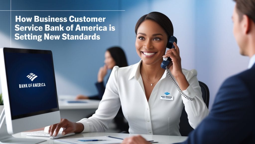 How Business Customer Service Bank of America is Setting New Standards